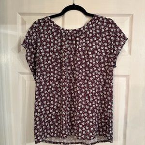 LOFT Mixed Media Top